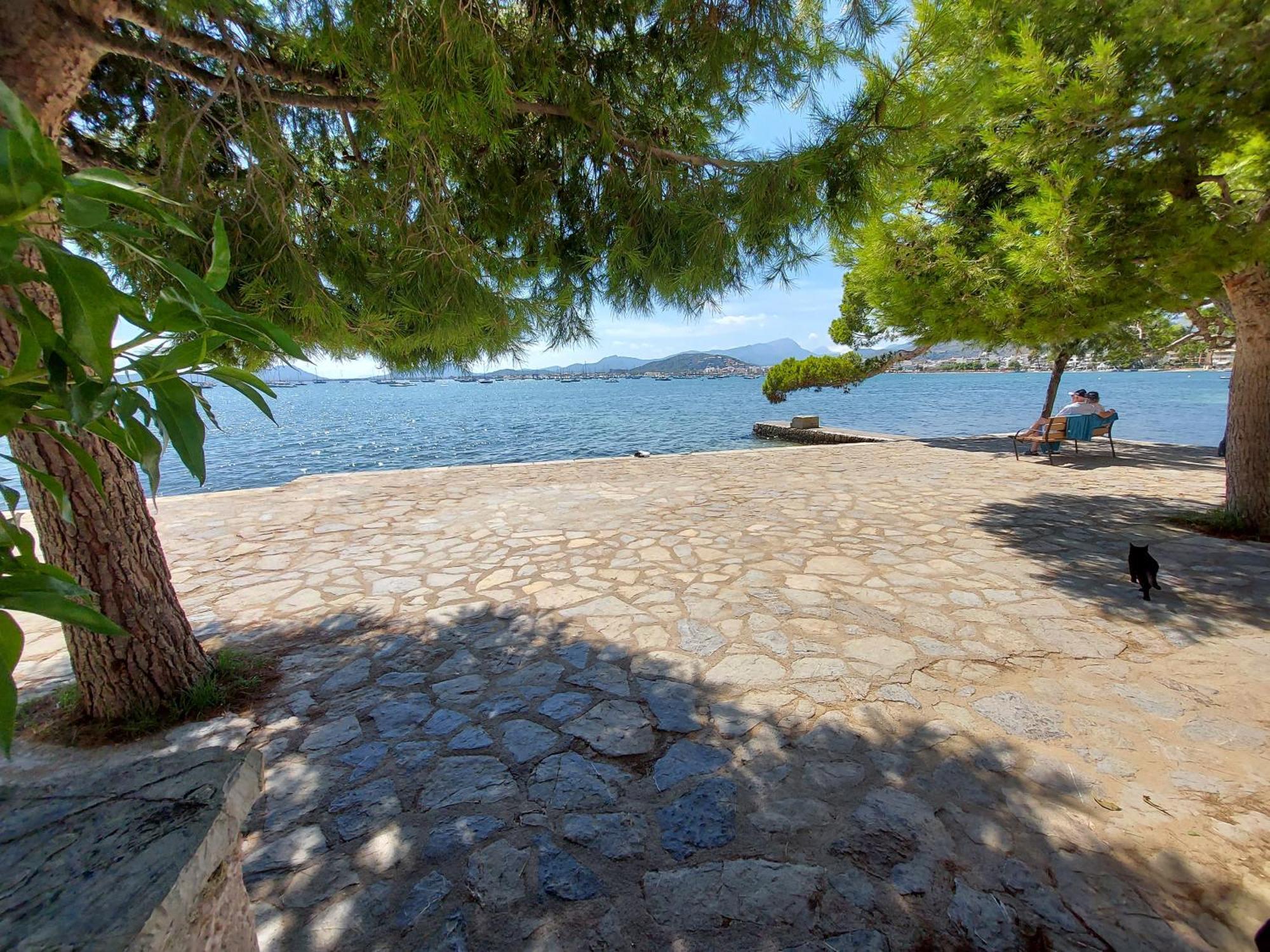 Apartment Casa Faro Spacious, Ground Floor On The Pine Walk, Covered Terrace With Sea Views. Wifi/air Con Pollença