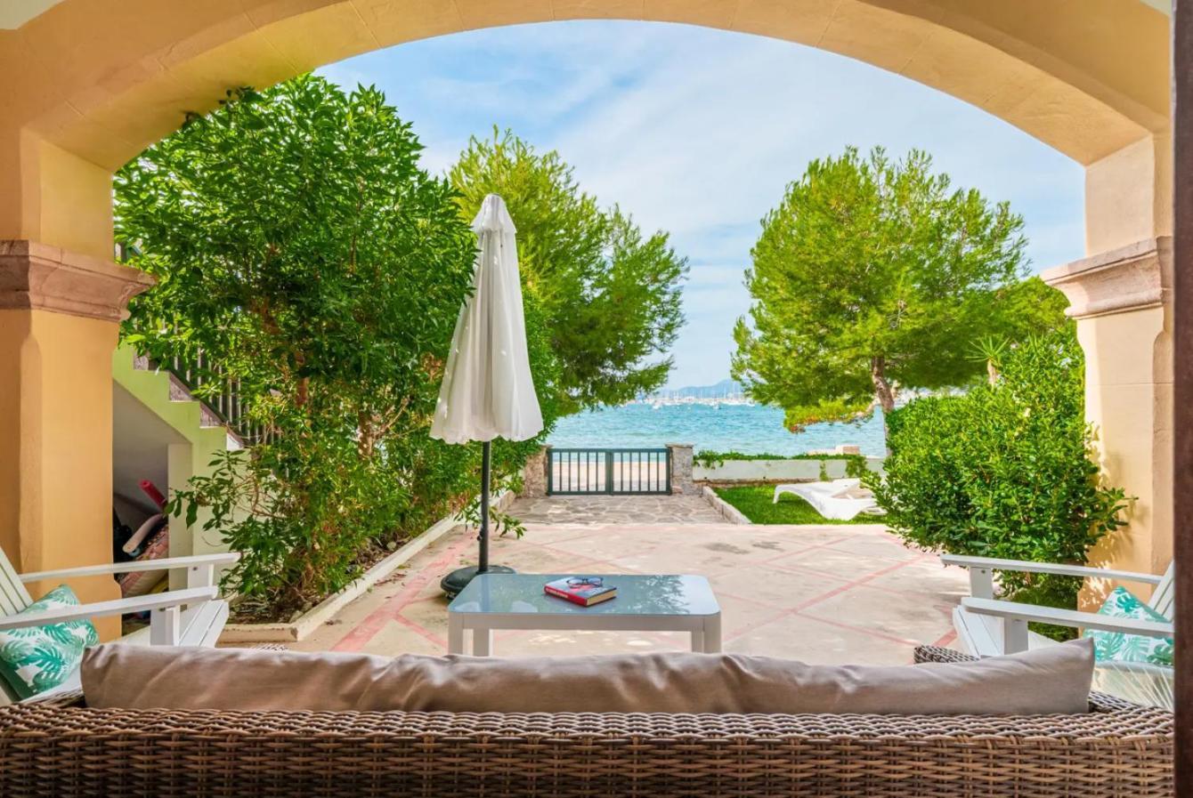 Casa Faro Spacious, Ground Floor On The Pine Walk, Covered Terrace With Sea Views. Wifi/air Con * Pollença